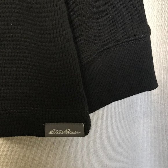 WEEKEND SALE - Men's Eddie Bauer Quartz Trail Long-Sleeve Thermal Crewneck - Picture 4 of 13